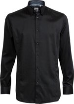 CR7 Fashion Shirt Custom Fit Black - Maat M