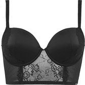 Sapph Nathalia Padded Bra Dames Zwart-100E