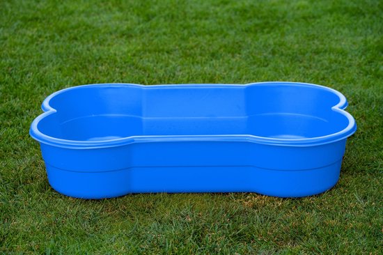 Scherm Zachtmoedigheid Verbazing DogsLand hondenzwembad in botvorm – 120 cm, blauw, voor grote en kleine  honden, bijt-... | bol.com