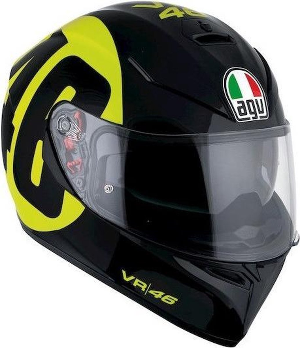 AGV K3 SV Motorhelm Bollo 46 Valentino Rossi zwart geel | bol.com