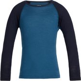 Icebreaker 200 Oasis Longsleeve Crew Shirt Kinderen, surf Kindermaat 8Y | 128