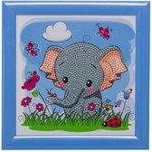 DIY Crystal Art Frameables met Fotolijst Kinderen | Elephant & Friends