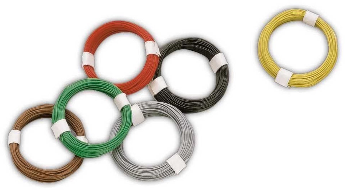 Busch - Micro-kabel Grün 10m (Bu5792)