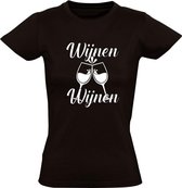 Wijnen Wijnen Heren t-shirt | wat een gezeik |  Chanteau Meiland | Martin Meiland | cadeau | grappig | logo | Wit