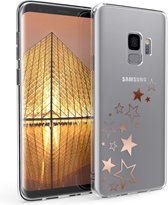 kwmobile telefoonhoesje voor Samsung Galaxy S9 - Hoesje voor smartphone - Sterren Mix design