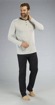 2-delige pyjama, grijs, maat 48/50