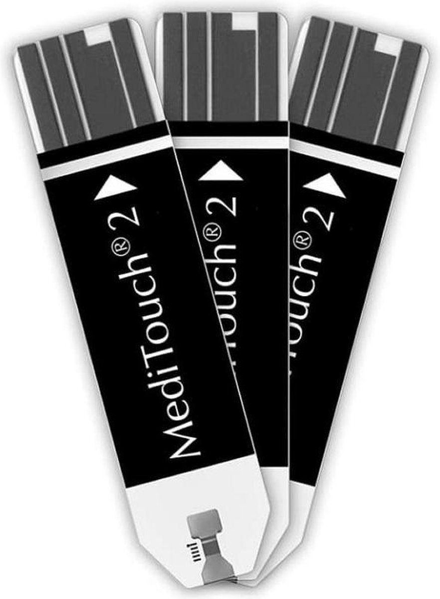 Meditouch 2 teststrips - Bloedsuikermeter