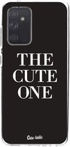 Casetastic Samsung Galaxy A52 (2021) 5G / Galaxy A52 (2021) 4G Hoesje - Softcover Hoesje met Design - The Cute One Print