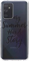 Casetastic Samsung Galaxy A52 (2021) 5G / Galaxy A52 (2021) 4G Hoesje - Softcover Hoesje met Design - Summer Story Print