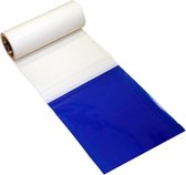 Zebra Resin Ribbon, 83mmx450m, White Resin, 25mm Core