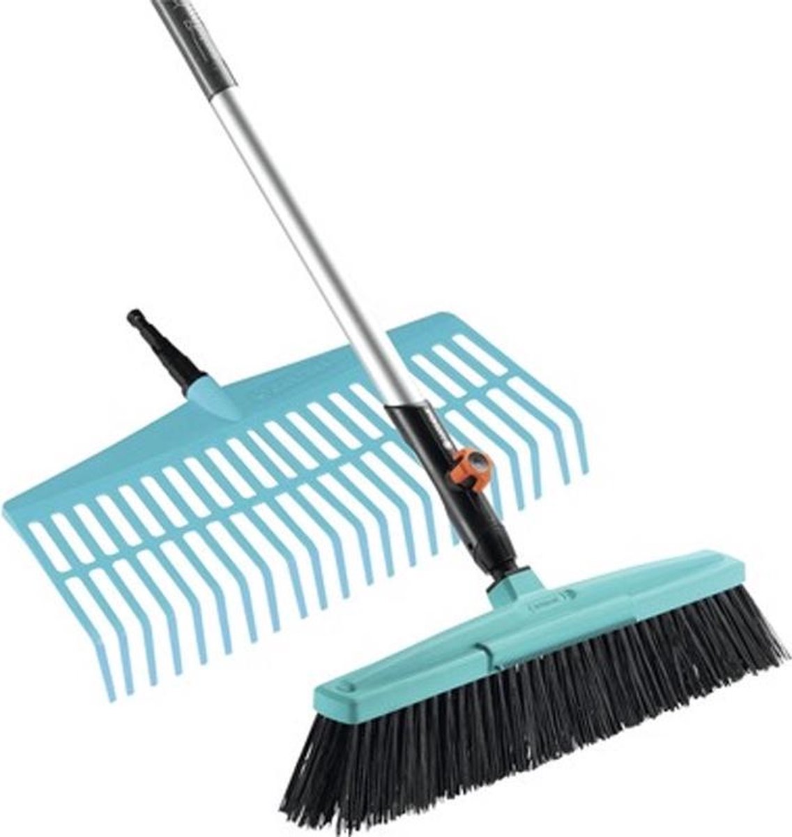 Goedkoopste Combisystem straatbezem en gazonhark