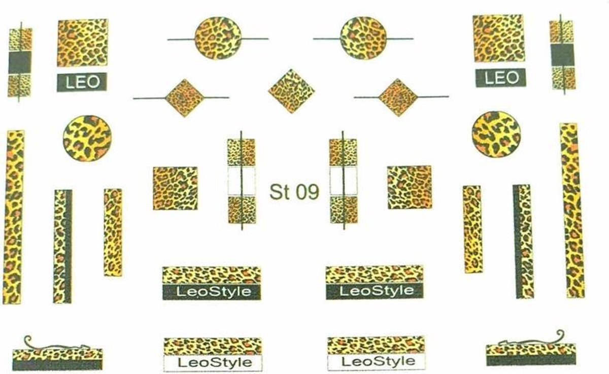 Goedkoopste Korneliya 3D StickOn LeoStyle Nr 09