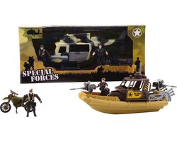 Army forces speelset groot - Leger speelgoed - Soldaatje - Speelgoed soldaat