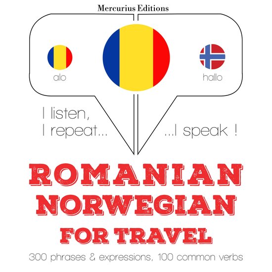 Română - norvegiană: Pentru călătorie - cover