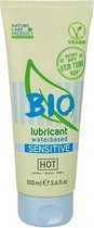 HOT BIO Sensitive Waterbasis Glijmiddel - 100ml - Waterbasis - Vrouwen - Mannen - Smaak - Condooms - Massage - Olie - Condooms - Pjur - Anaal - Siliconen - Erotische - Easyglide