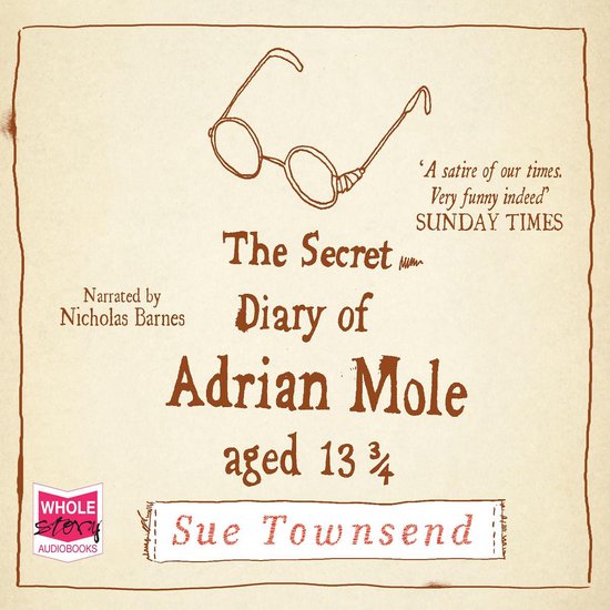 The Secret Diary of Adrian Mole, Aged 13 3/4 - cover