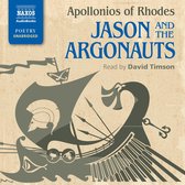 Audioboek
'Jason and the Argonauts' door Apollonios van Rhodos, voorgelezen door David Timson. Met een illustratie van een Grieks schip.