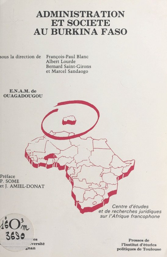 Administration et société au Burkina Faso - cover