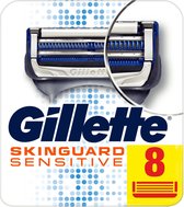 Gillette SkinGuard Sensitive Scheermesjes Mannen - 8 Stuks - Brievenbus Verpakking