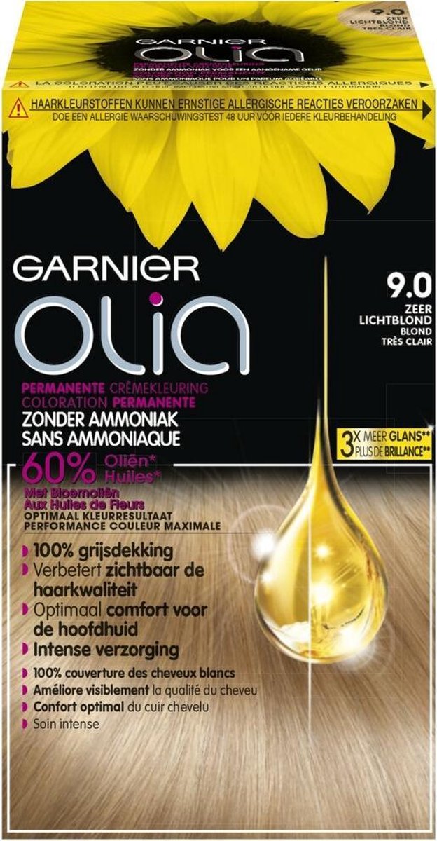 Garnier Olia Haarverf 9.0 - Lichtblond