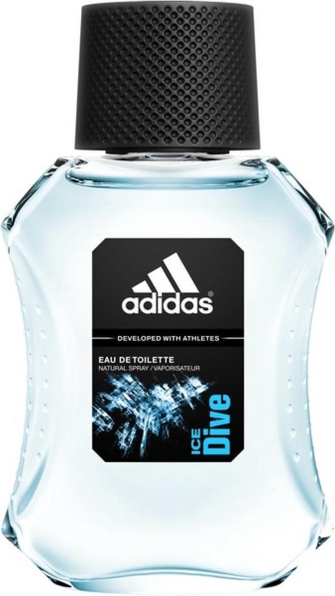 3x Adidas Ice Dive Eau de Toilette Spray 100 ml
