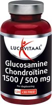 3x Lucovitaal Glucosamine Chondroïtine 1500/500 mg 150 tabletten