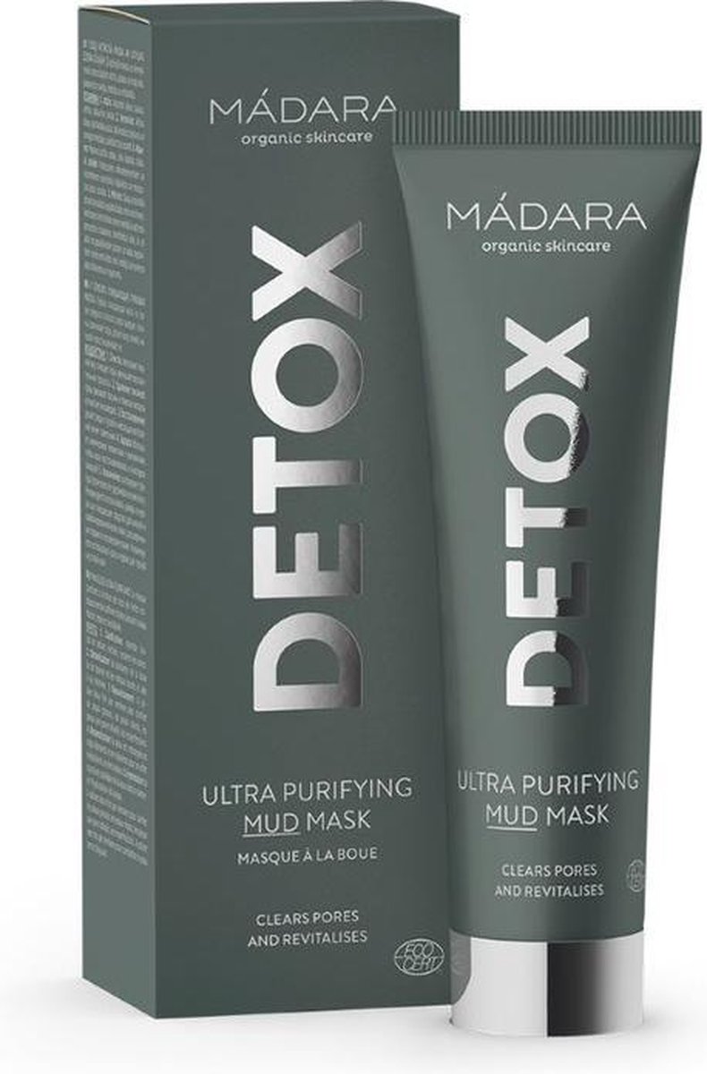 MÁDARA Ultra Purifying Mud Mask 60ml - gezichtsmasker - zuiverend