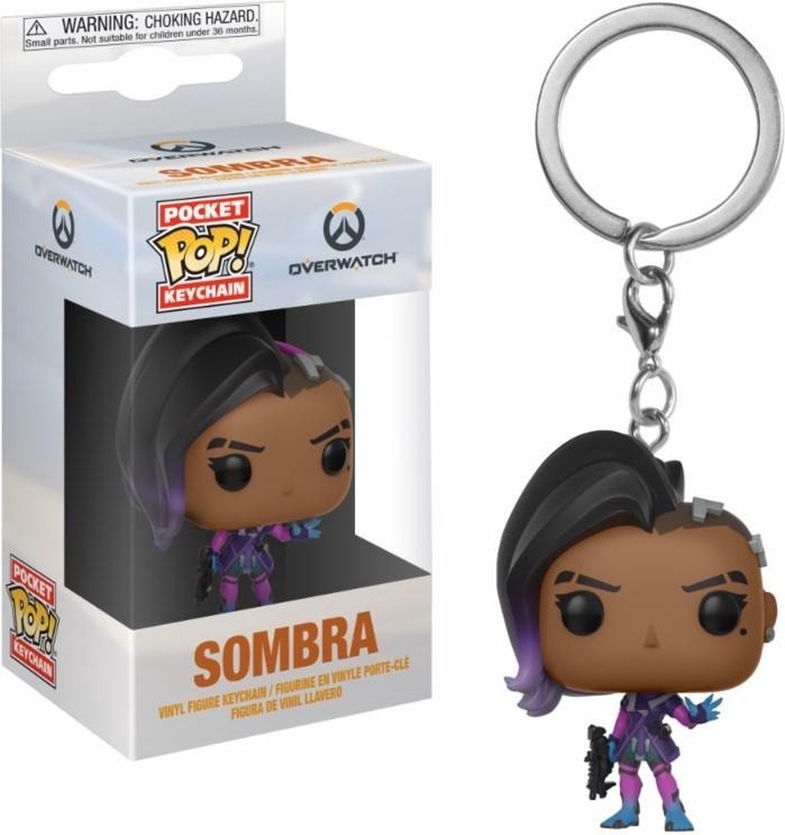 Pocket Pop Keychain Overwatch Sombra 
