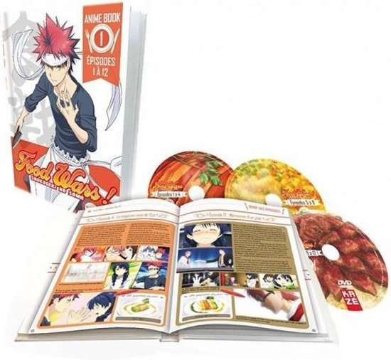 FOOD WARS Saison 1 Coffret DVD (Dvd) Dvd's FOOD WARS Saison 1 Coffret DVD (Dvd) Dvd's