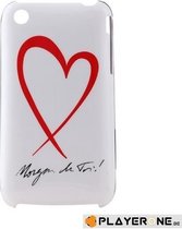 MORGAN - Back Cover Iphone 3G/3GS White Heart