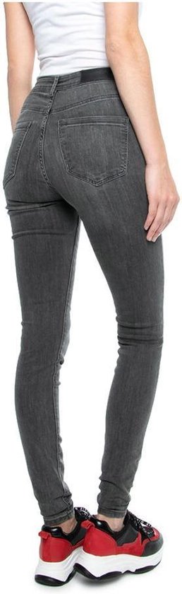 Vero Moda VmSophia HW Skinny Jeans - Dark Grey Grey | bol.com