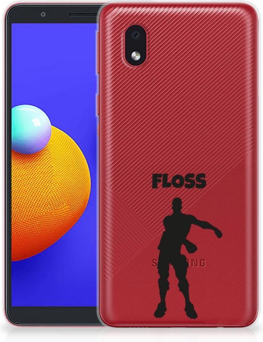 Samsung Galaxy A01 Core Telefoonhoesje met Naam Floss