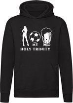 My holy trinity sweater | voetbal | supporters | drank | ultra | cadeau | unisex | capuchon