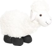 Clayre & Eef Butoir de porte mouton 36 * 15 * 24 cm Beige