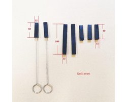 7 stuks Piano Tuning Dempt Tuning Tools/Rubber Dempers KIT