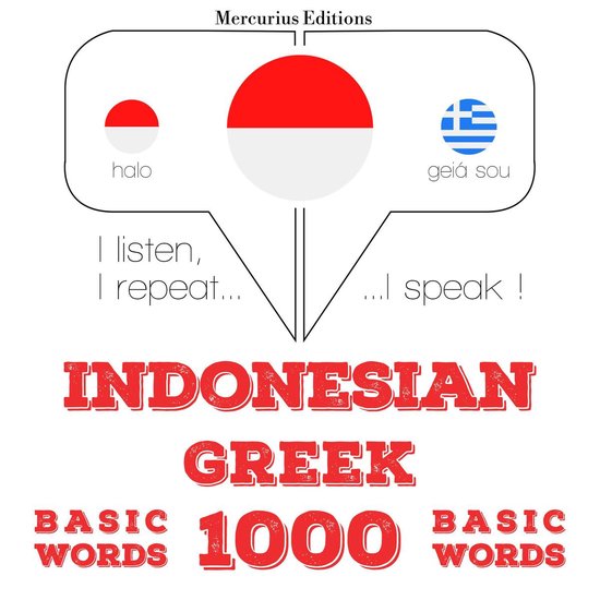 1000 kata-kata penting di Yunani - cover