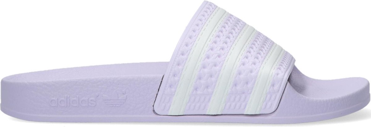 adidas Adilette W Dames Slippers - Purple Tint/Ftwr White/Purple Tint -  Maat 39 1/3 | bol.com