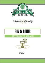 Stirling Soap Co. after shave Gin & Tonic on the rocks 100ml