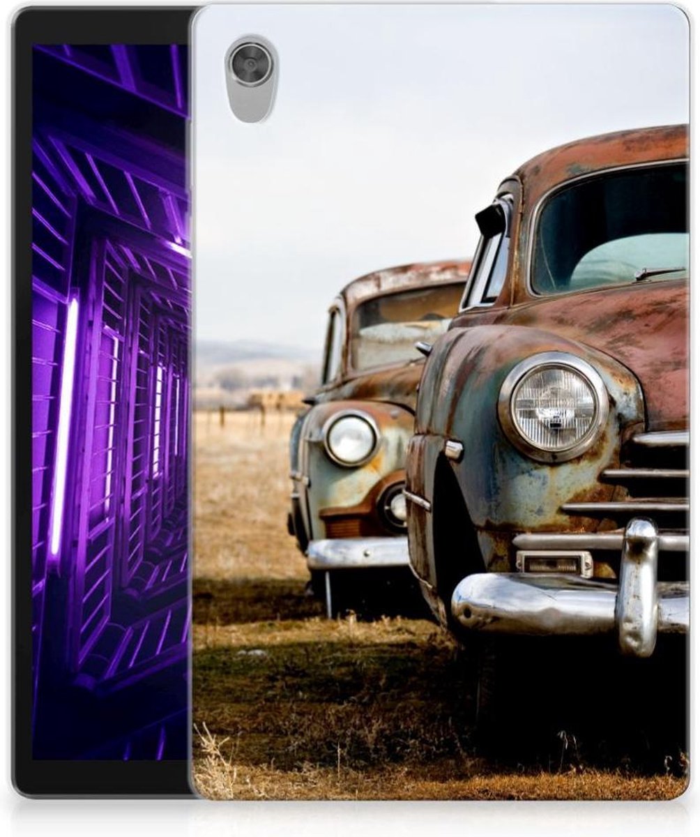 Lenovo Tab M10 HD (2de generatie) Tablet Backcover met foto Vintage Auto