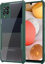 Shieldcase Samsung Galaxy A42 bumper case - groen