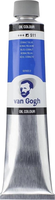 Tube de peinture à l'huile Van Gogh 200mL 511 Bleu cobalt