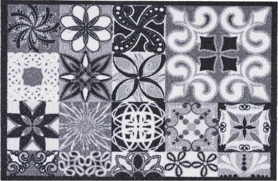 MD Entree - Schoonloopmat - Impression Portugese Tiles - 40 x 60 cm