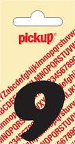 Pickup plakcijfer CooperBlack 40 mm - zwart 9