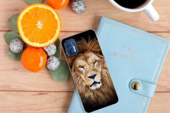 TPU étui pour Motorola Moto G9 Plus Coque Téléphone Lion