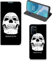 GSM Hoesje OnePlus 8T Bookcase Skull Eyes