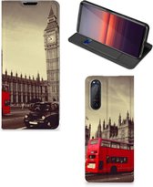 Smartphone Hoesje Sony Xperia 5 II Mobiel Bookcase Londen