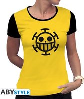 One Piece - Tshirt Trafalgar Law Woman Ss Yellow - Premium