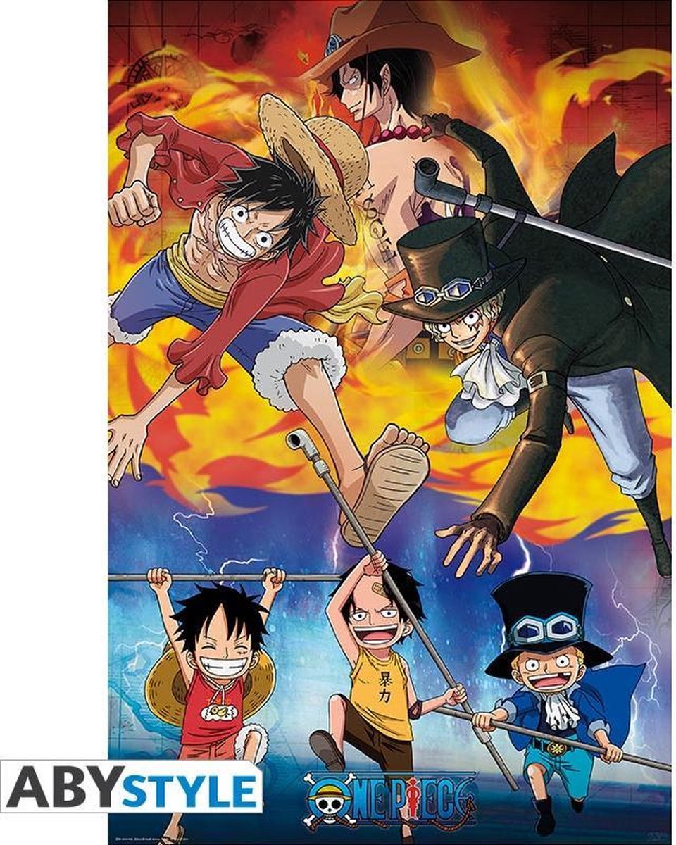 Poster One Piece the Crew vs. Kaido 91,5x61cm