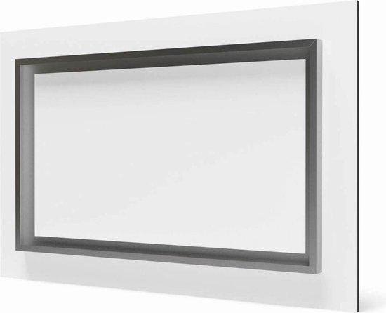 Kristal Helder Galerie kwaliteit Plexiglas 5mm. - Blind Aluminium Ophangframe - Fotokunst - Luxe Wanddecoratie - inclusief verzending