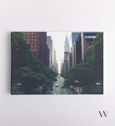 New York City Park - Foto Prent Canvas Schilderijen (Wanddecoratie woonkamer / slaapkamer) -